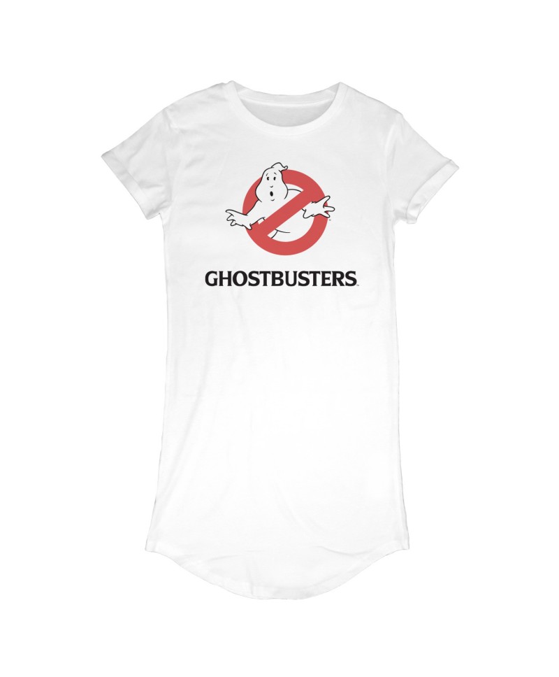 Hieshop|Ghostbusters - Logo (T-Shirt Dress)|Ghostbusters