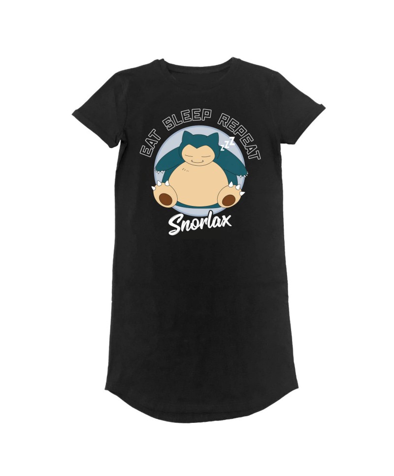 Hieshop|Pokemon - Sleeping Snorlax (T-Shirt Dres|Pokemon