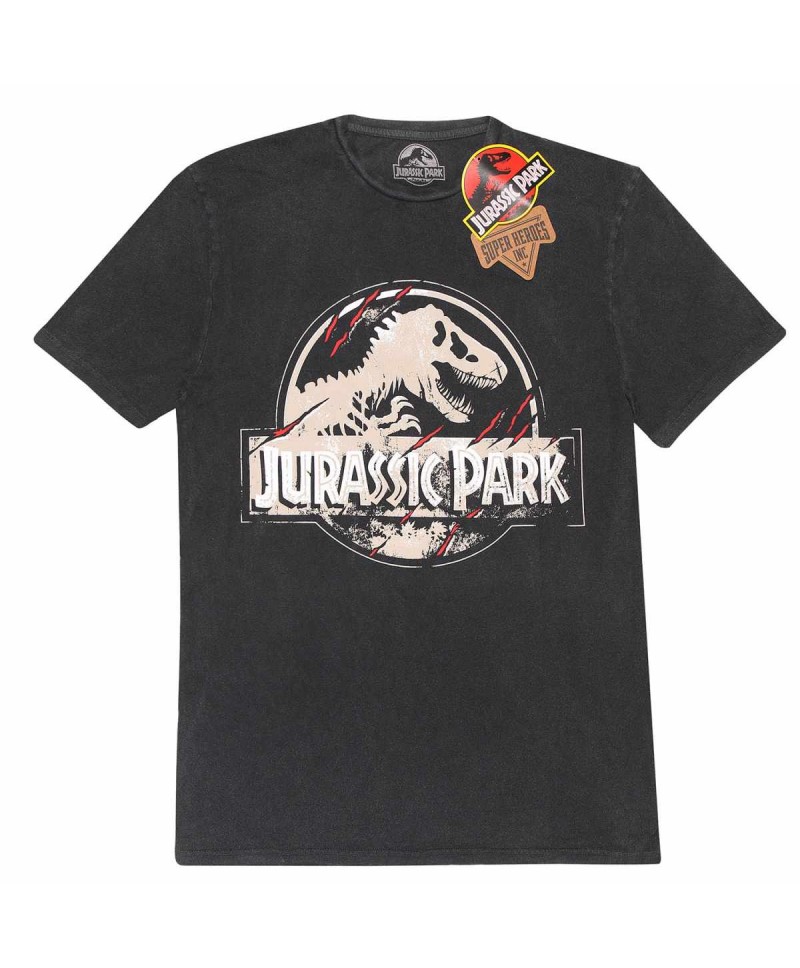 Hieshop|Jurassic Park - Scratched Logo (SuperHer|Jurassic Park