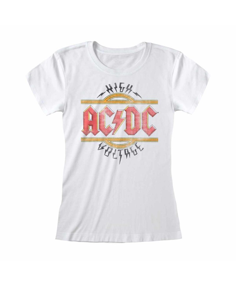 Hieshop|AC/DC - Vintage High Voltage (Fitted)|AC/DC