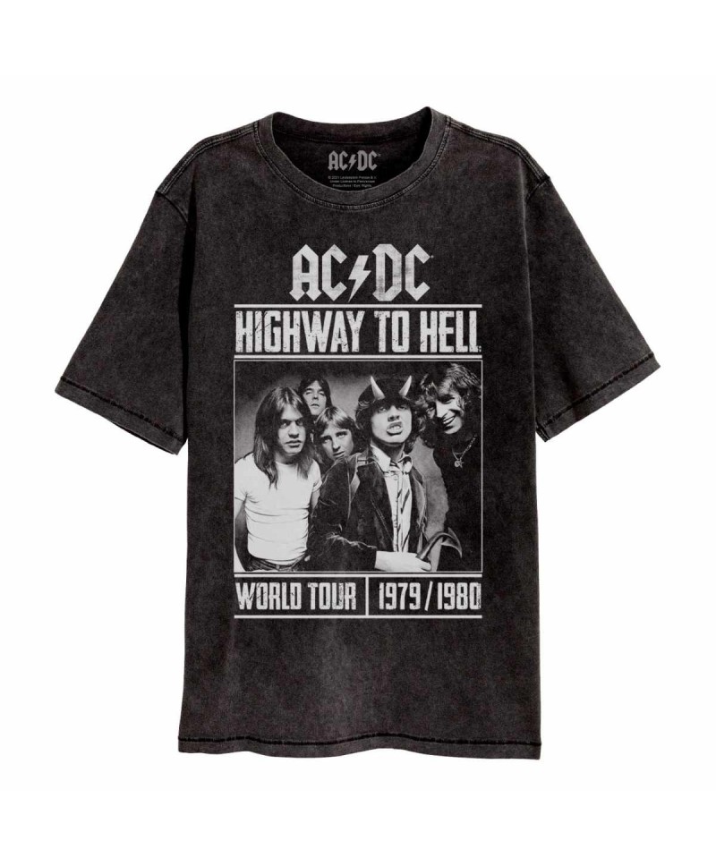 Hieshop|AC/DC - Highway To Hell ( Acid Wash)|AC/DC