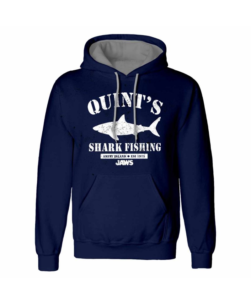 Hieshop|Jaws-Quints Shark Fishing(Unisex Pullove|Jaws