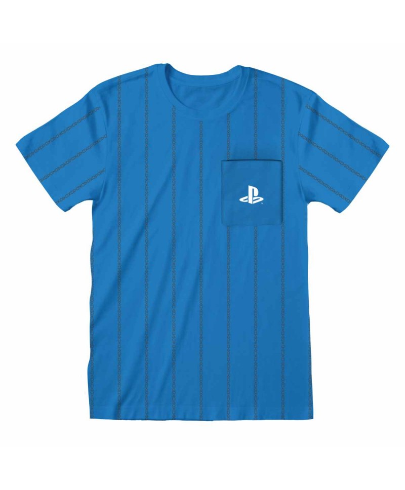 Hieshop|Playstation - Striped Pocket Logo|Playstation