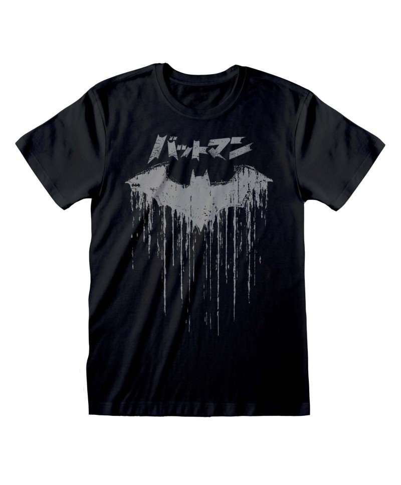 Hieshop|DC Batman - Distressed Japanese Logo|DC