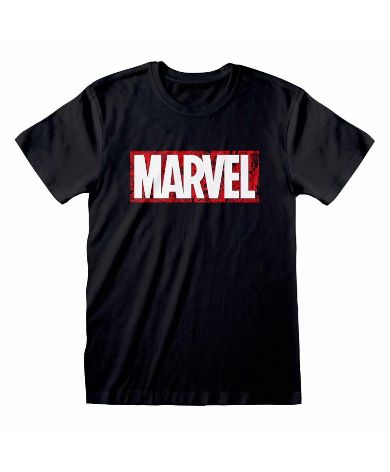 Hieshop|Marvel Comics - Logo Overlay (Unisex)|Marvel