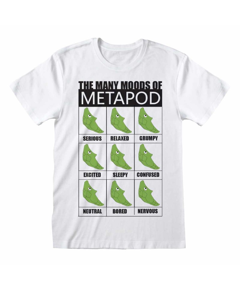 Hieshop|Pokemon - Many Moods Of Metapod (Unisex)|Pokemon