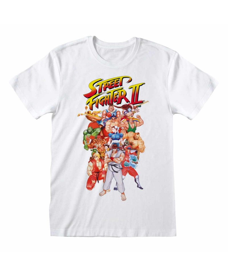 Hieshop|Streetfighter 2 - Group Shot White (Unis|Streetfighter 2